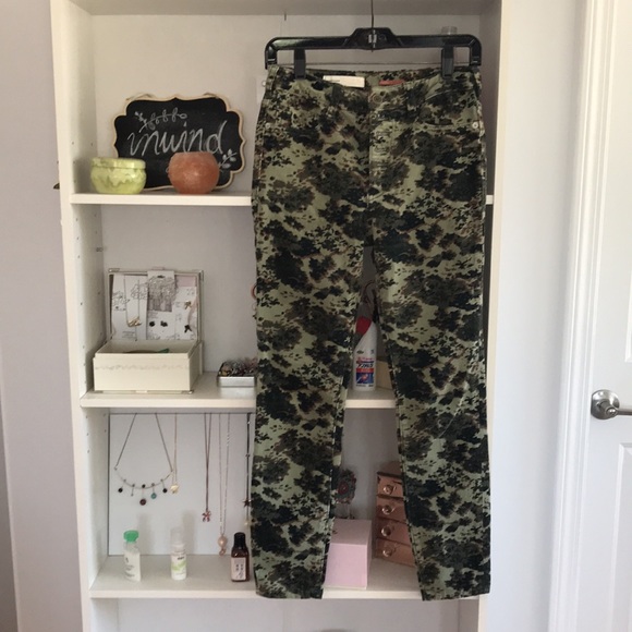 PILCRO High-Rise Button-Fly Skinny Corduroy Pants - Picture 4 of 12